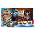 Hot Wheels, Monster Trucks RC Rhinomite Mega Transformacja, Samochód zdalnie sterowany 1:12, 5+ HPK27 - Hot Wheels