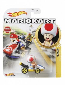 Hot Wheels, pojazd podstawowy Mario Kart Toad - Hot Wheels