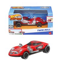 Hot Wheels, Pojazd z napędem pull-back Twin Mill™ Auto 1:64, Samochód 3+ HPR72