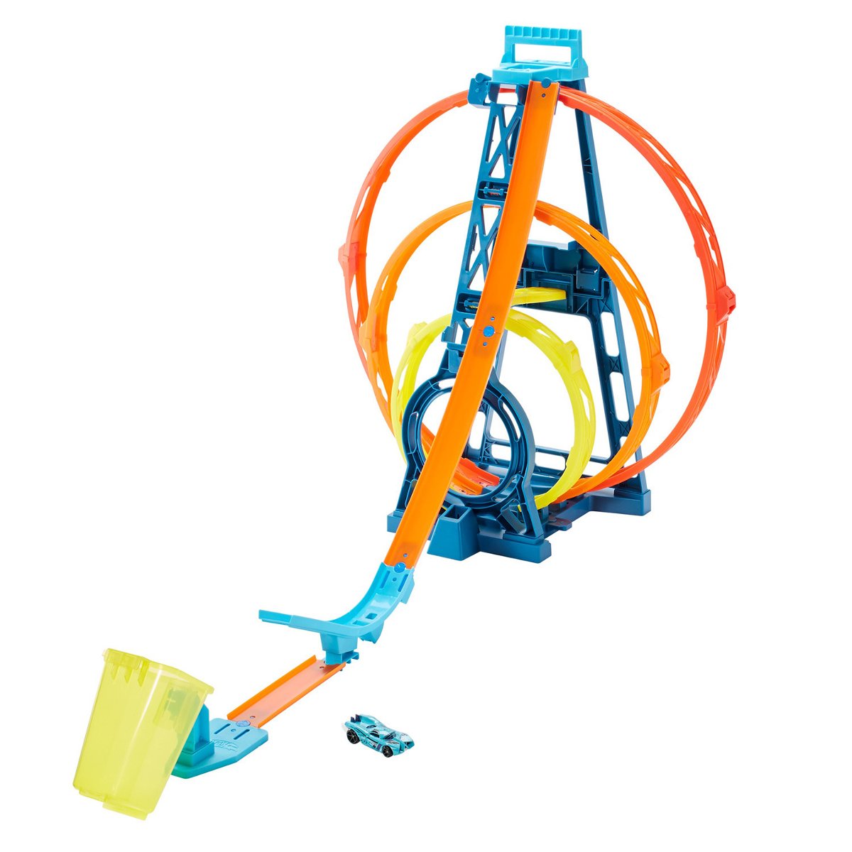 Hot Wheels, Potrójna pętla, zestaw tor