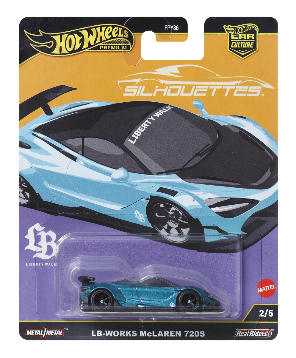 Zestaw pojazdów Hot Wheels Silver Series Streets of Japan