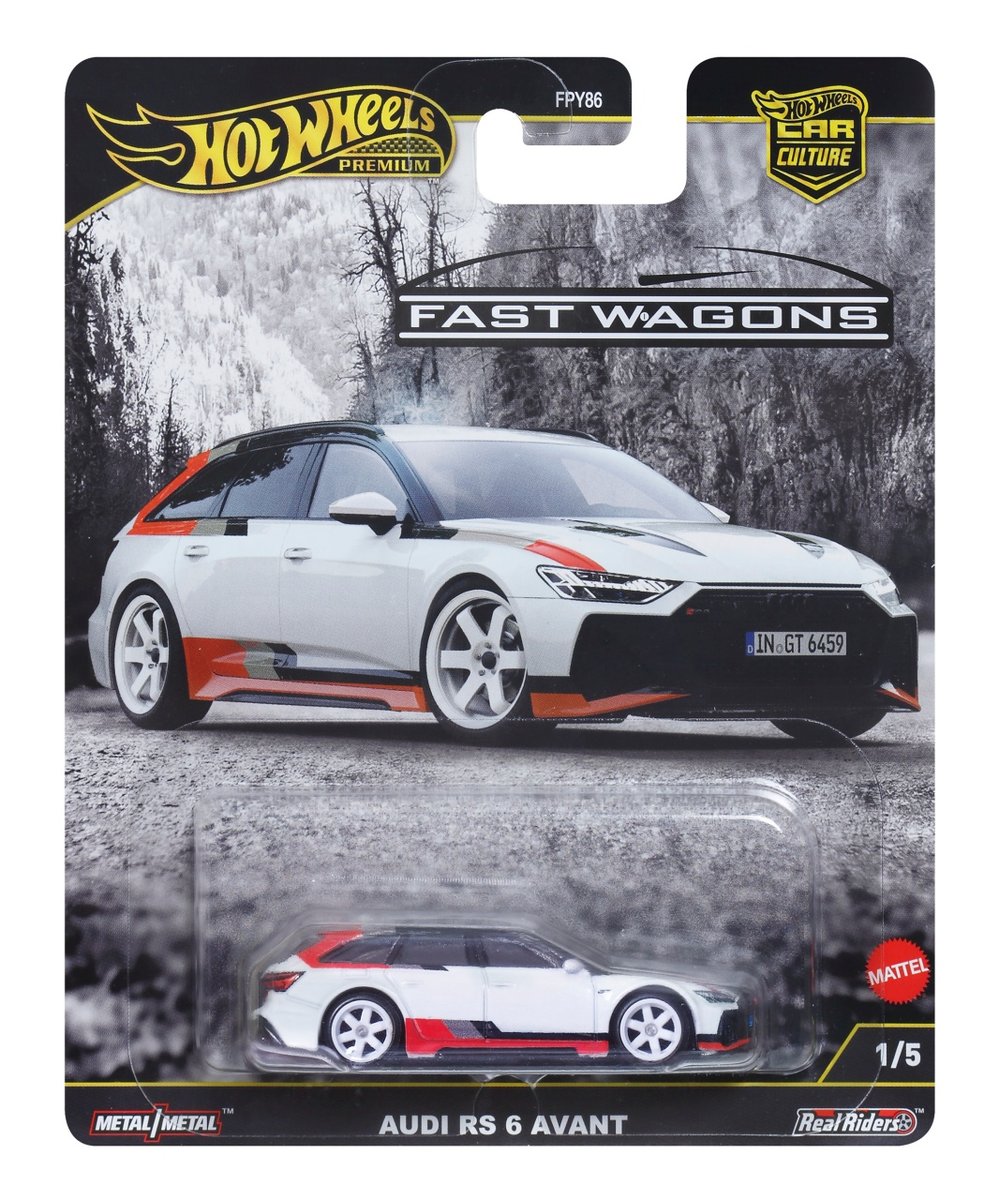 Hot Wheels Premium JBK51 Audi RS 6 Avant Fast Wagons - Empik DD do salonów