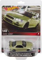 Hot Wheels Premium Pojazd 1:43, Nissan Skyline GT-R (BNR34) V Spec II Nur With NISMO Parts /HMD47