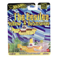 Hot Wheels, Premium The Beatles Yellow Submarine Samochód Popkultura w skali 1:64, auto 3+ JBL74