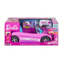 Hot Wheels RC Barbie Zdalnie sterowany samochód Różowy kabriolet JBH05 WB1 Hot Wheels