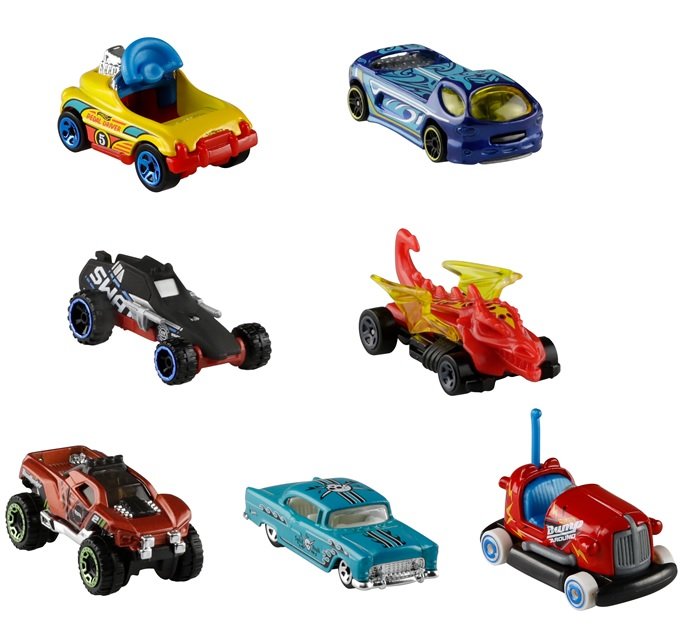 Hot Wheels, Samochody 2-pak, Zestaw aut 3+ Mix FVN40