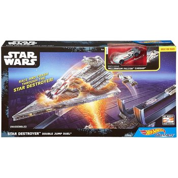 Hot Wheels, Star Wars, Autostatki Gwiezdny Niszczyciel, zestaw samochody - Hot Wheels