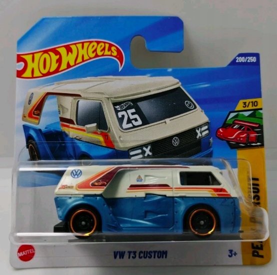 Hot Wheels VW T3 Custom HRY57 - Modello Singolo In Scala 1:64, Collezione, Veicolo Giocattolo Metal 7 Cm - 3