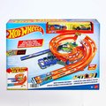 Hot Wheels, Zakręcona pętla Tor wyścigowy, Zestaw + 2 auta 4+ HTK17 - Hot Wheels