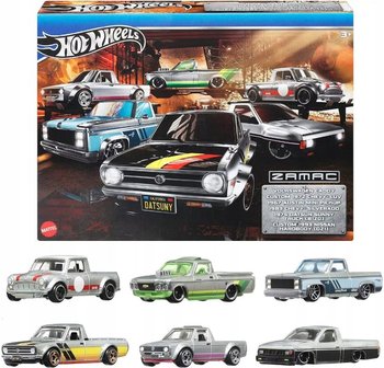 Hot Wheels Zamac Pick-Ups 2024 Box Set Multi 6 Pack Datsun Chevy