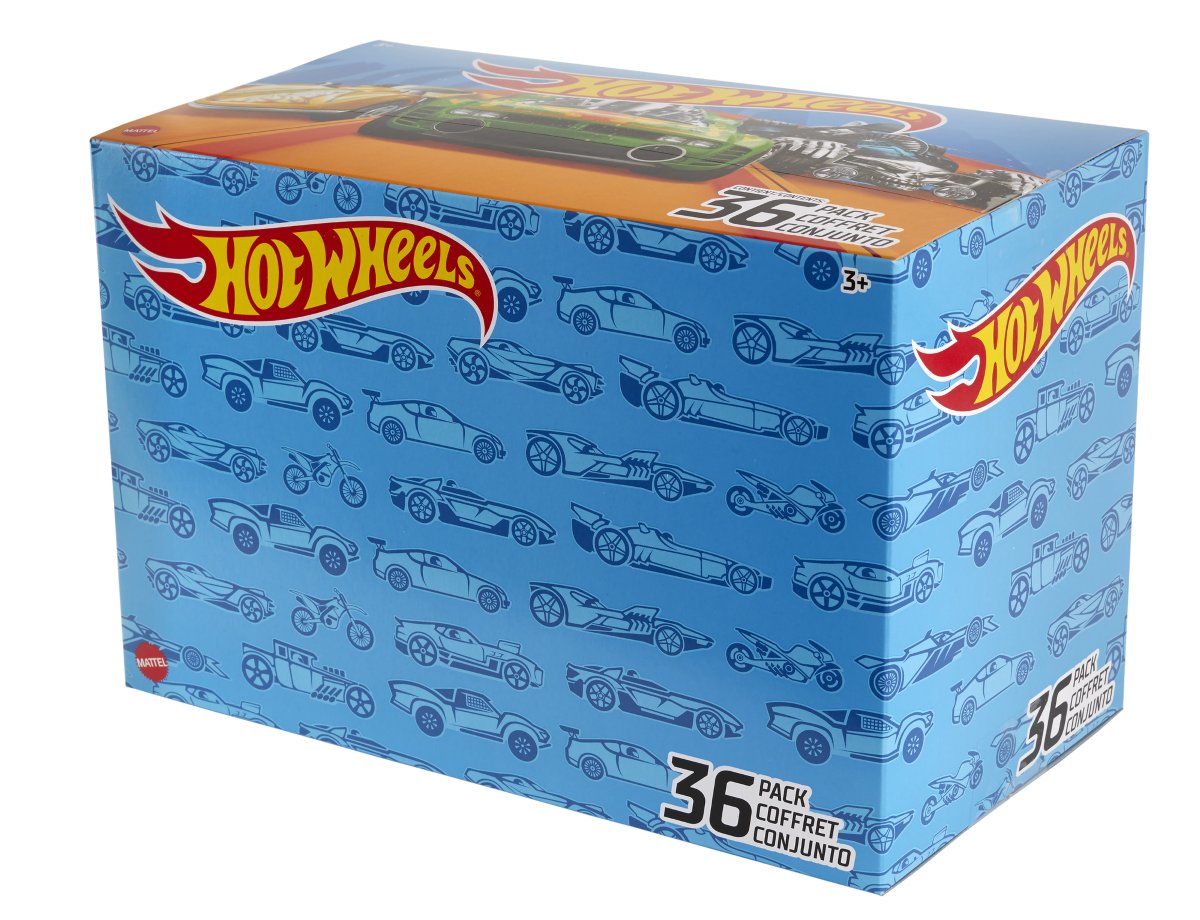 Hot Wheels, Zestaw samochodzików, 36-pak