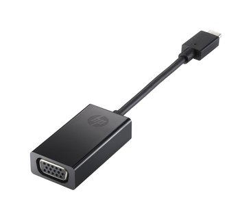 HP Adapter USB-C/VGA, P7Z54AA, czarny - HP
