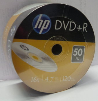 HP DVD+R x16 4,7GB s-50 14220 69305 - HP