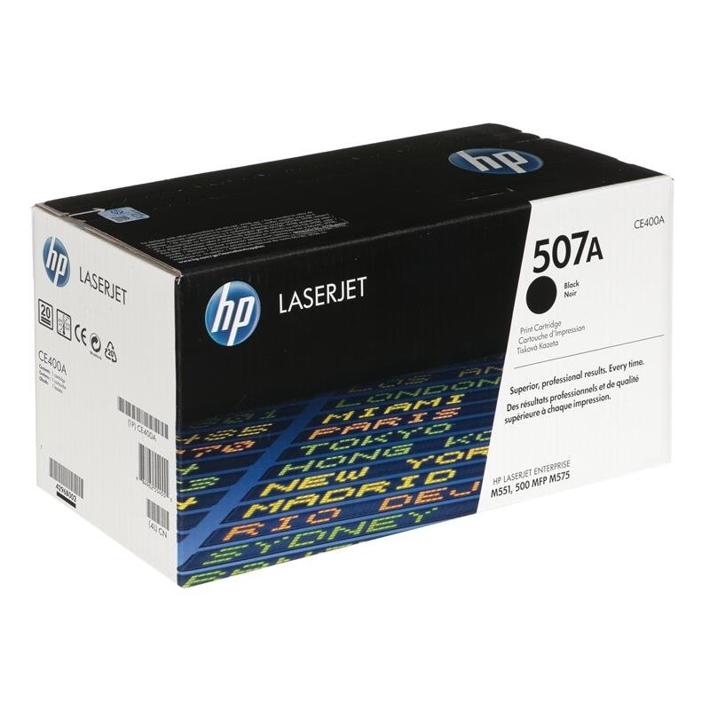 HP Inc. Toner 507A Czarny 5.5k CE400A - HP | Sklep EMPIK.COM
