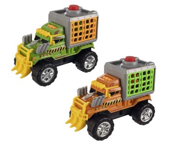 HTI, Teamsterz Monster Moverz jeep konwój Dino światło/dźwięk - Teamsterz