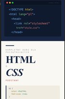 HTML i CSS. Podstawy - ebook PDF Błoński Bruno