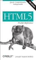 HTML5 Pocket Reference Niederst Robbins Jennifer