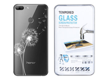 Huawei Honor 9 Lite Etui Koronka Nadruk + Szkło 9H - Kreatui