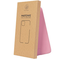 Huawei Mate 20 Lite - Etui matowe różowe