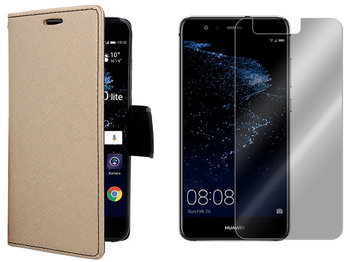 Huawei P10 Lite Kabura Etui Case pokrowiec + szkło - VegaCom