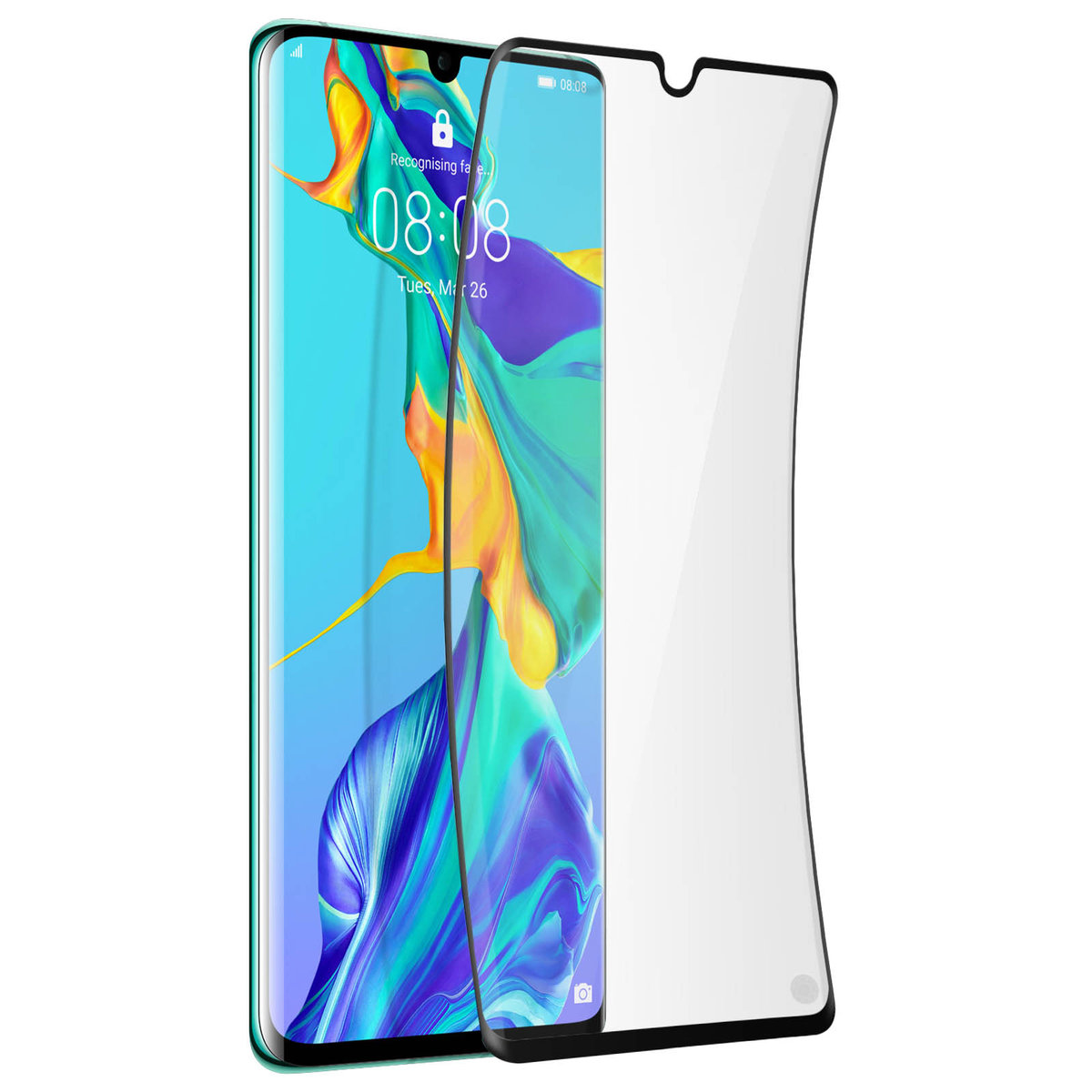 smart engineered 3D Pellicola protettiva per schermo per Huawei P30 antiriflesso [2 pezzi Opaco, Case-friendly, Non Vetro Temperato ma Pellicola Protettiva TPU