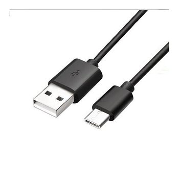 Huawei P9 - Kabel do ładowania typu USB-C Typ-C , 1m czarny. - EtuiStudio