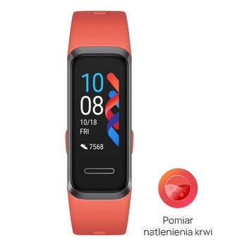 Huawei, Smartband, Band 4, czerwony - Huawei