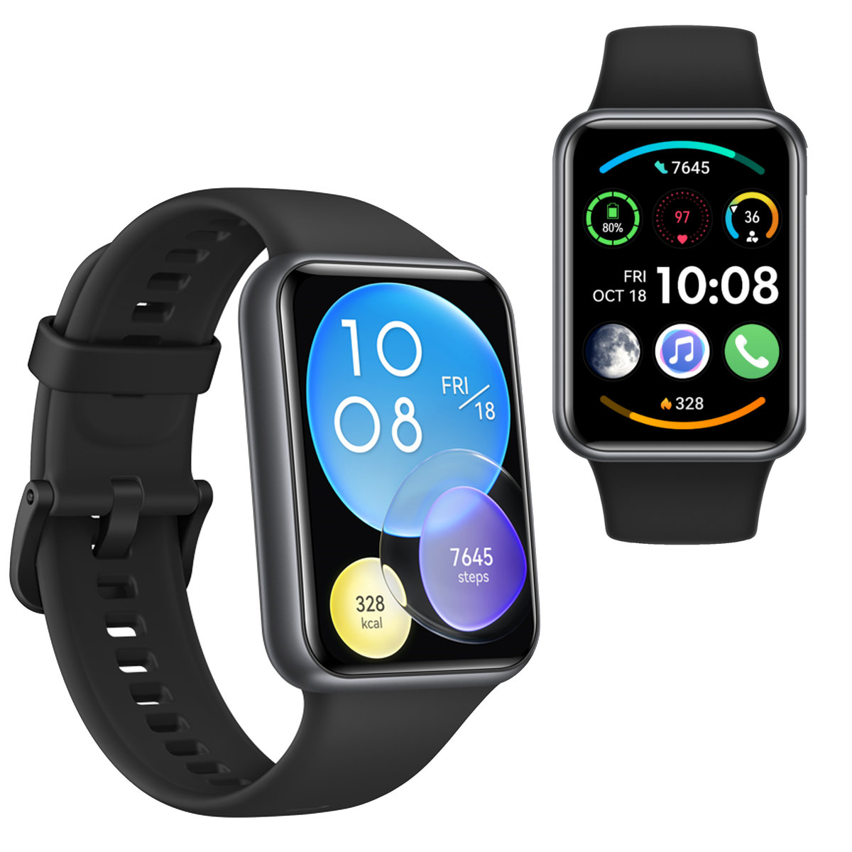 HUAWEI WATCH FIT 2 ACTIVE SMARTWATCH SPORT CZARNY GPS AMOLED