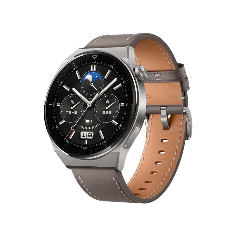 Huawei Watch Gt 3 Pro 46Mm Titanium Grey Sk ra