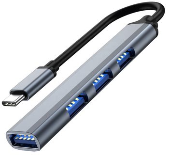 Hub Adapter Usb-C 4X Usb 3.0 Replikator Portów Rozgałęźnik Otg - Tradebit