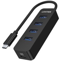 HUB AKTYWNY USB-C UNITEK 4 PORTY USB C 3.1 10 W Unitek