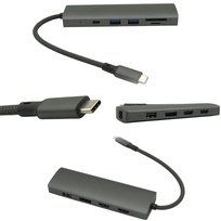 HUB do notebooka ultrabooka Dynabook USB-C na 2 Monitory Stacja Dokująca