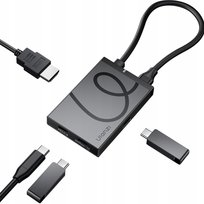 Hub Rozdzielacz 4w1 Usb Type-c Na 1x Hdmi 4k 3x Usb-c Pd3.0 10gbps / Ulanzi H1