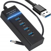Hub Usb 3.0 Rozgałęźnik Portów 4 Porty Rozdzielacz Przejściówka Adapter VERK GROUP