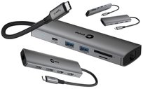 HUB USB-C do Acer Więcej Portów i Ładowanie Jednym Kablem 2 monitory 100W
