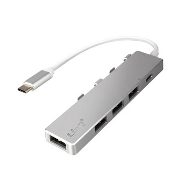 Hub USB-C z 4 portami USB Szybka transmisja 5 Gb/s Funkcja OTG LinQ - LinQ
