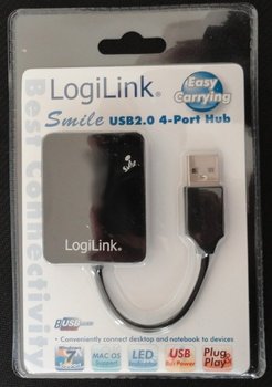 Hub USB LOGILINK Smile UA0139, 4 porty - LogiLink