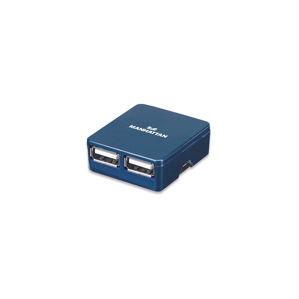 Zdjęcia - Czytnik kart pamięci / hub USB MANHATTAN HUB USB  4 porty 