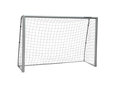Hudora, Bramka piłkarska, Expert, szary, 240x160cm - Hudora