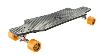 Hudora, Longboard Fun Cruiser 12713, szary, 75.5x20.5 cm - Hudora