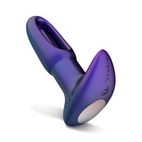 Hueman - Voyager Vibrating Butt Plug With Tapping - Purple Admiranda
