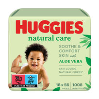 HUGGIES Chusteczki nawilżane Natural Care 18x56szt