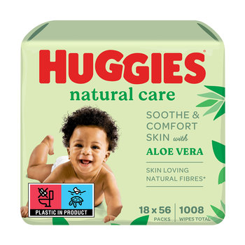 HUGGIES Chusteczki nawilżane Natural Care 18x56szt - Huggies