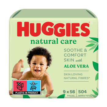 HUGGIES Chusteczki nawilżane Natural Care 3x168szt - Huggies
