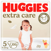 Huggies Extra Care Mega 5 (11-25Kg) Pieluchy 100 Szt