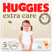 Huggies Extra Care Mega 5 (11-25Kg) Pieluchy 150 Szt