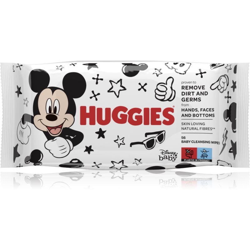 Huggies Mickey Mouse chusteczki nawilżane dla dzieci 56 szt. | Sklep ...