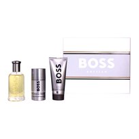 Hugo Boss, Bottled, Zestaw Woda Toaletowa 100 Ml + Żel Do Mycia Ciała 100 Ml + Dezodorant W Sztyfcie 75 Ml
