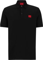 HUGO BOSS koszulka polo meska polówka czarna classic logo slim fit HUGO BOSS koszulka polo meska polówka czarna classic logo slim fit r.L