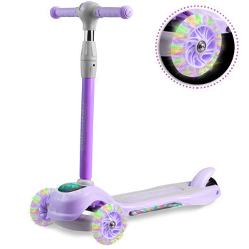 Hulajnoga dla dzieci trójkołowa Piko fioletowa Ricokids - Ricokids